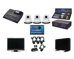 Multicam Package – 3x Panasonic PTZ cam